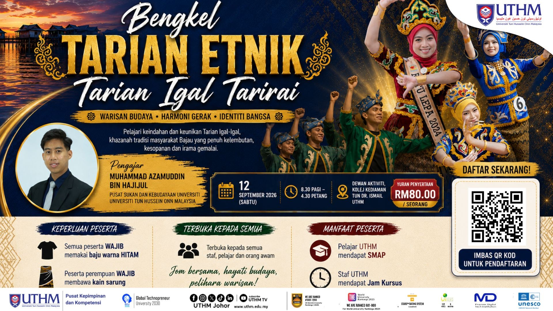 BENGKEL TARIAN ETNIK TARIAN IGAL TARIRAI