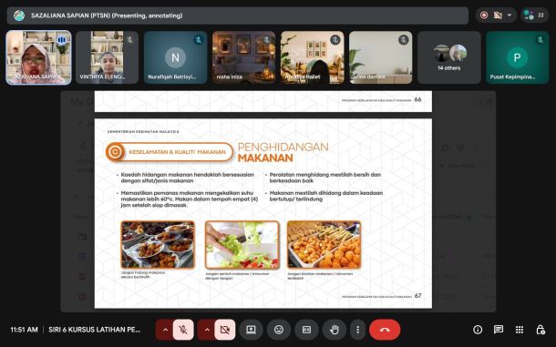 Kursus Latihan Pengendali Makanan (LPM)
