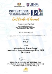 RISE 2026 FAWA GOLD AWARD