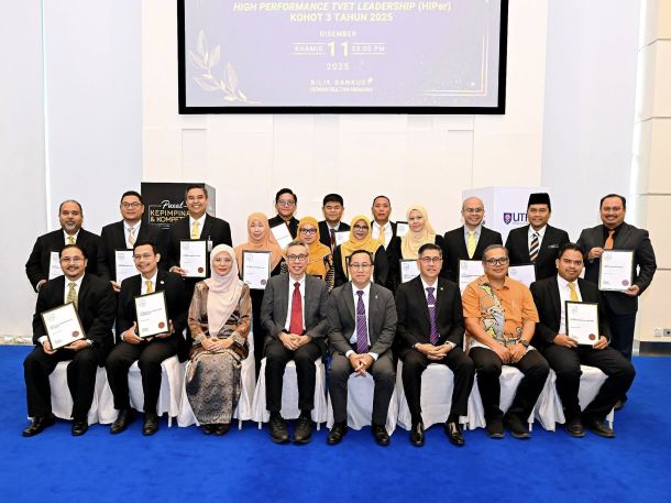 Majlis Graduasi Program Kepimpinan Eksekutif High Performance TVET Leadership (HiPer) Kohot 3 Tahun 2025